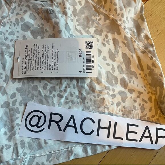 Lululemon Align Tee size 8 - Picture 4 of 6